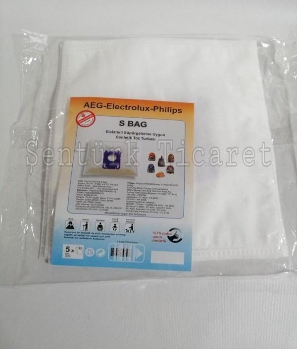 Philips S Bag Elektrikli Süpürge Toz Torba 10 Adet - Image 1