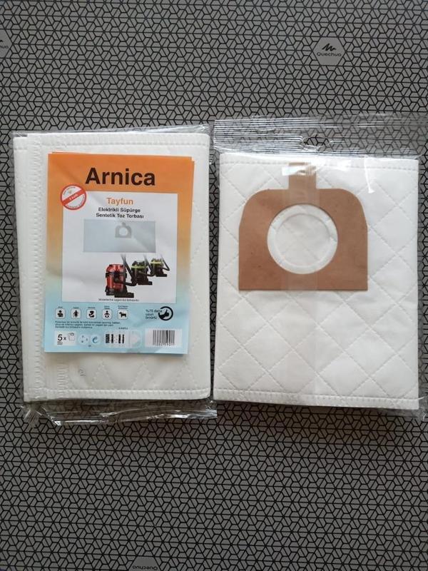 Arnica Tayfun Süpürge Bez Toz Torbası 10 Adet - Image 1