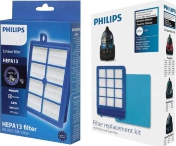 Philips Xb 9155 Marathon Ultimate Kutulu Hepa Filtre Seti - Image 1
