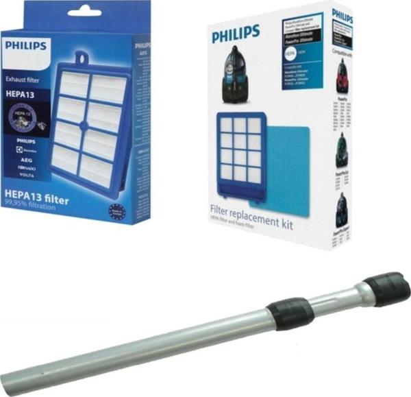 Philips FC 9912 Marathon Ultimate Çelik Boru+Filtre Seti - Image 1