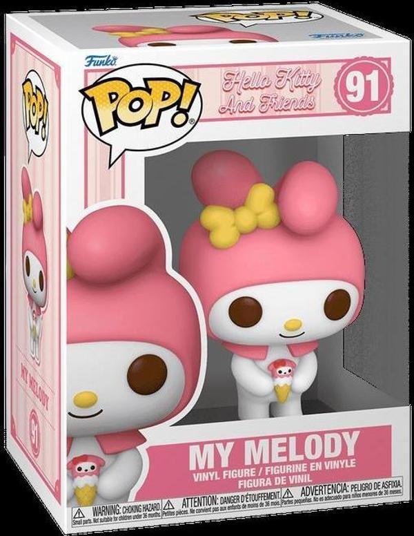 Funko Pop Hello Kitty And Friends My Melody with Ice Cream 91 - Image 1
