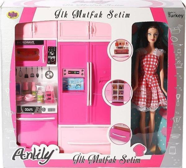 02318 Anlily Bebekli Mutfak Dolabı Oyun Seti -Oydaş - Image 1