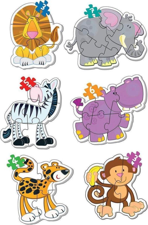 1703 BABY PUZZLE BENİM İLK HAYVANLAR PUZZLEM - Image 1