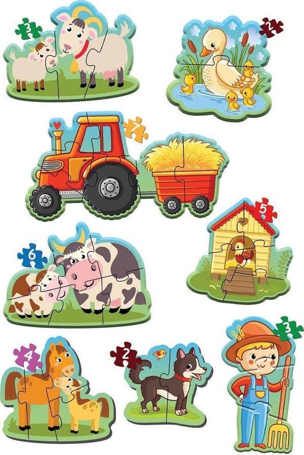 1734 Dıytoy, Baby Puzzle - İlk Çiftlik Puzzle - Image 1