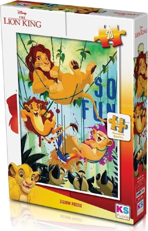 LK 709 Puzzle 50 Parça/LION KING PUZZLE - Image 1