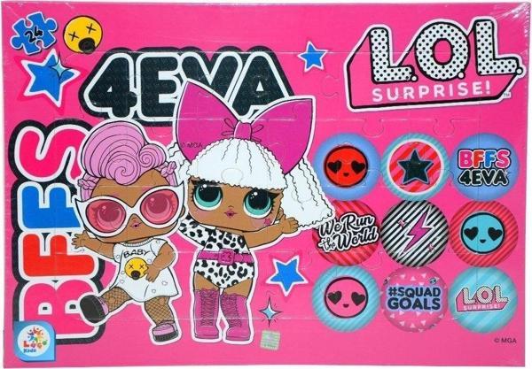 LOL7594 LOL 24 PCS FRAME PUZZLE - Image 1