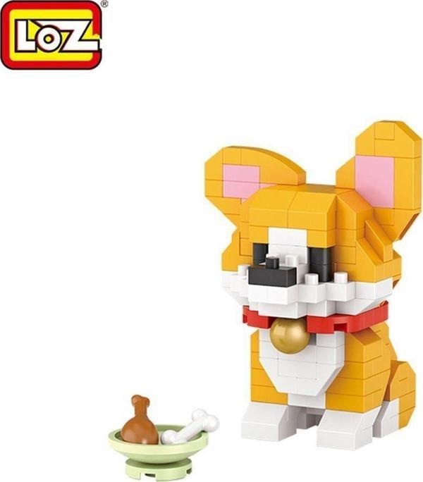LZ8605 LOZ Köpek Blok Seti Mini Poşet -Vagon life - Image 1