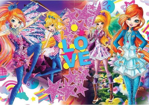 WINX113 KS Winx / 200 Parça Puzzle - Image 1