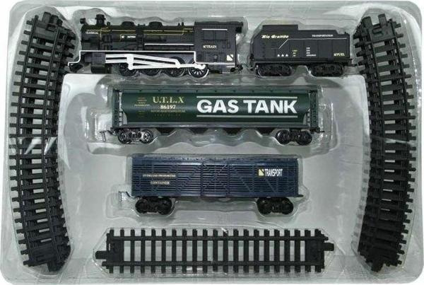 FF-1601C-1 Işıklı ve Sesli 18 Parça Clic Tren - Vardem Oyuncak - Image 1