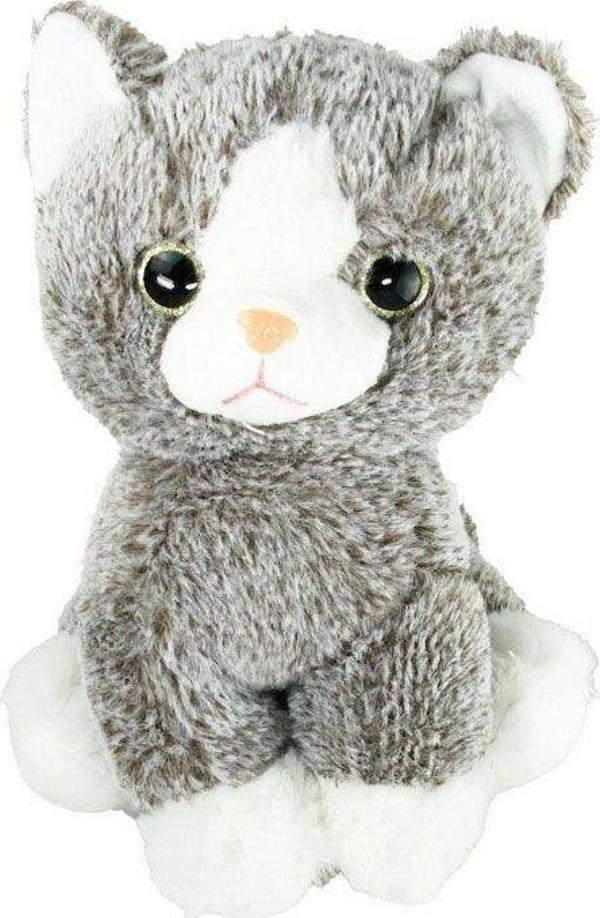 PB31184-22 Peluş Oturan Kedi 23 cm -Vardem - Image 1