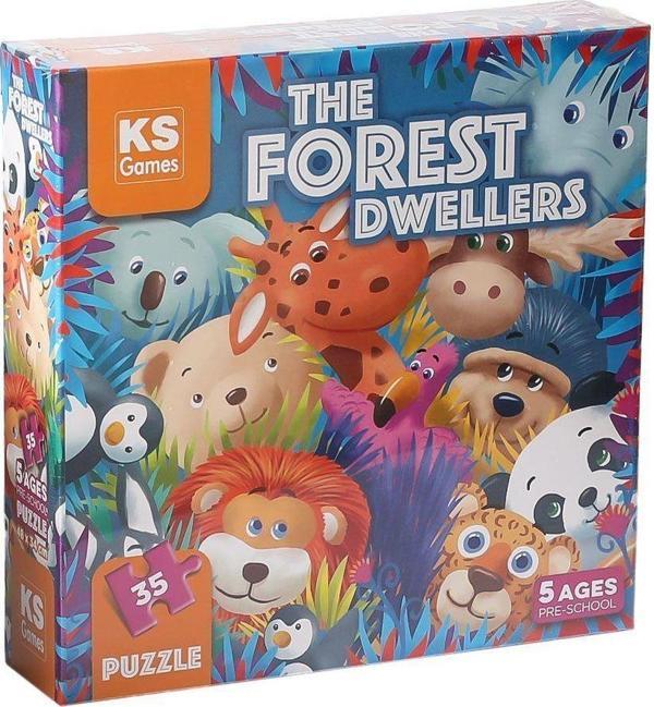 PRS 32713 The Forest Dwellers 35 Parça Puzzle -KS Puzzle - Image 1