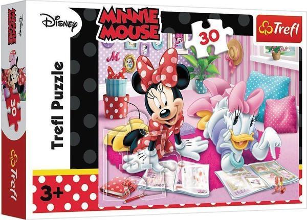 PUZZLE-18217 Minnie 30 Parça Puzzle - Image 1