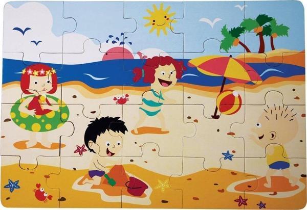 CS-1282 YAZ  AHŞAP YER PUZZLE - Image 1