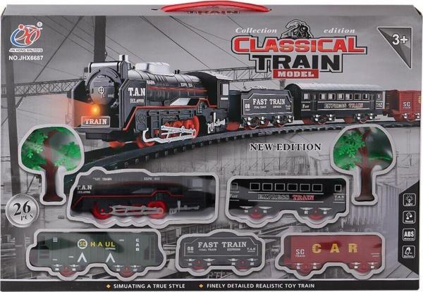 JHX6687 Sesli Işıklı Tren 26 Parça - Image 1