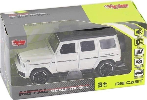 KM-3261B-Vardem Kutulu Çek Bırak 1:32 Işıklı Ve Sesli Metal Jeep - Image 1