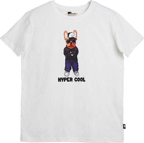 Hyper Bear Beyaz Baskılı Çocuk Tişört - Image 1
