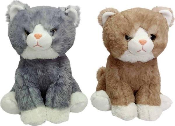 PB31545-23 Peluş Oturan Kedi 23 cm - Image 1