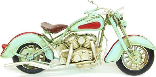 Dekoratif Metal Chopper Motosiklet 1710D-017 Model-M163 - Image 1