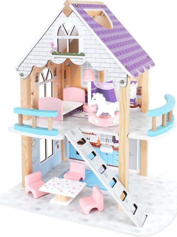 T2011 Ahşap Oyun Evi 2 Katlı -Okutan Hobi - Image 1