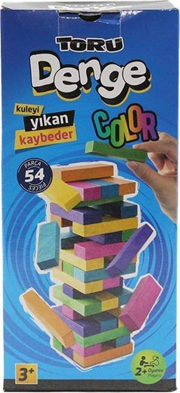 Toru Renkli Denge Oyunu 54 Parça - Image 1