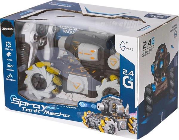 HD3400 Kumandalı Drift Yapan Su Atan Tank Mecha -Gepettoys - Image 1