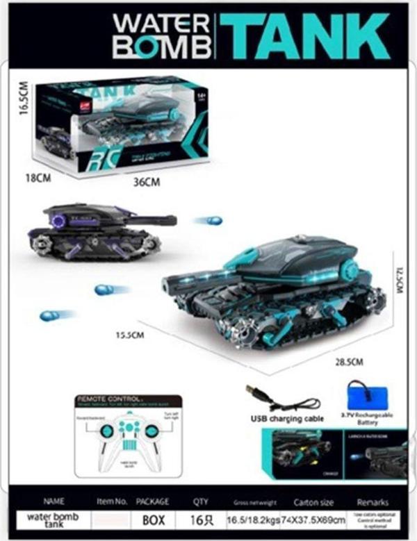 HD5011 2 4G Su Atan Tank -Gepettoys - Image 1