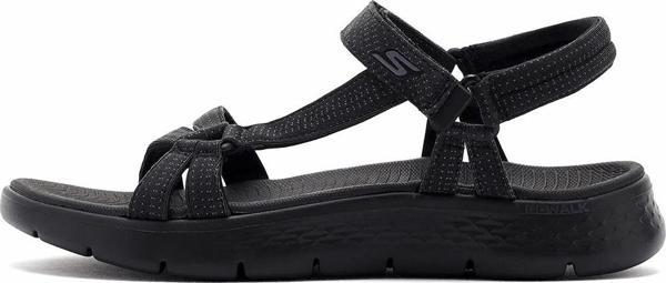 Kadın Sandalet 141451 BBK Skechers GO WALK FLEX SANDAL Black - Image 1