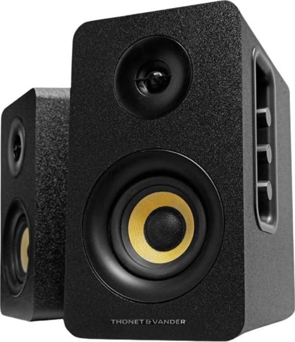 Thonet&Vander Kumpel 50W RMS Bluetooth 5.0 RCA 2.0 Hoparlör Siyah HK096-03676 - Image 1