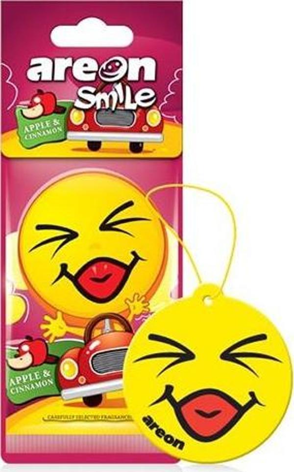 Areon Smile Dry Apple Cinnamon Oto Araç Kokusu - Image 1