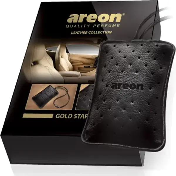 Areon Leather Collection Gold Star Oto Araç Kokusu - Image 1