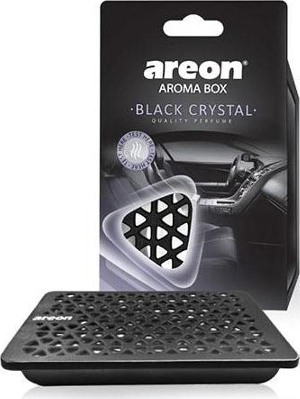 Areon Aroma Box Black Crystal Bardaklik Oto Araç Kokusu - Image 1