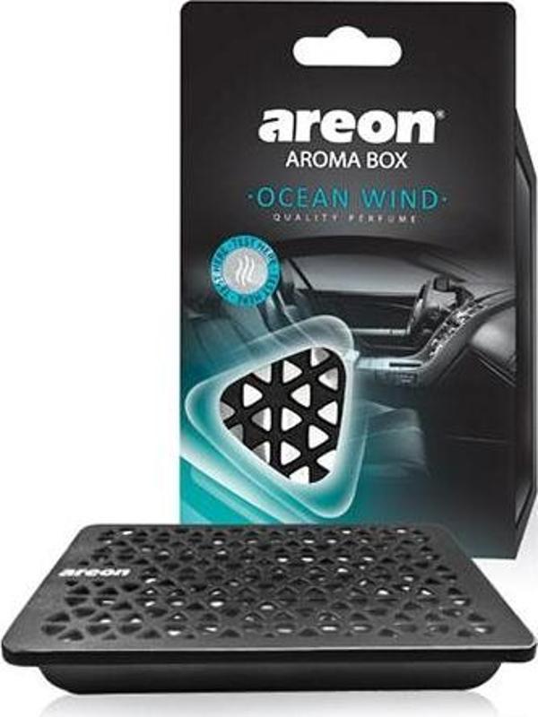 Areon Aroma Box Ocean Wind Bardaklik Oto Araç Kokusu - Image 1