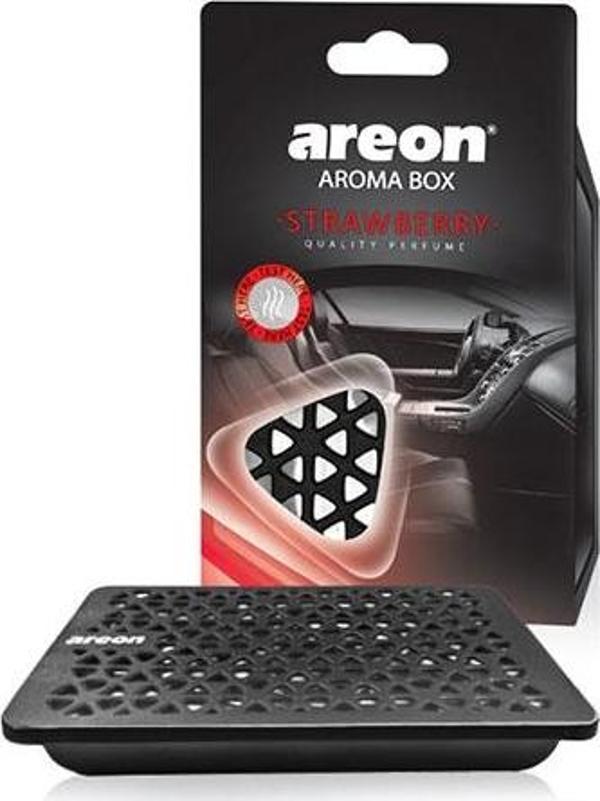 Areon Aroma Box Strawberry Bardaklik Oto Araç Kokusu - Image 1