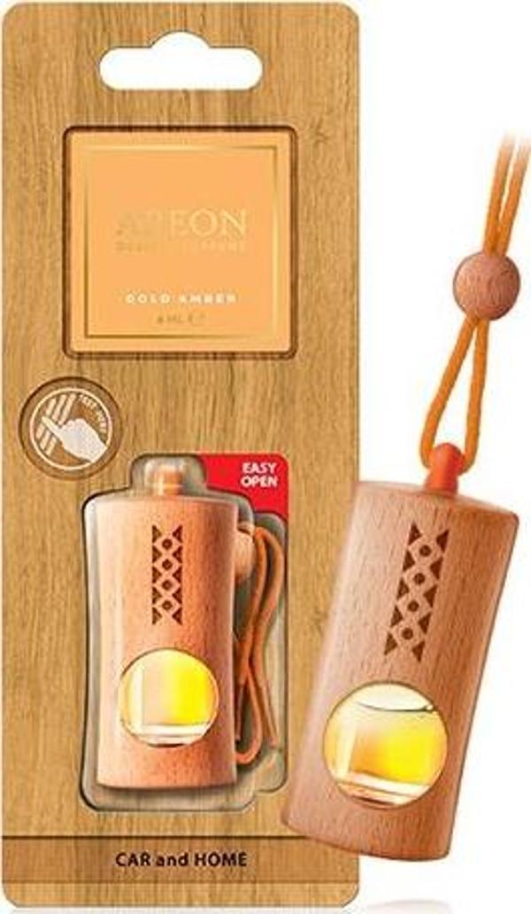 Areon Fresco On-off Premium Gold  Amber Oto Araç Kokusu - Image 1