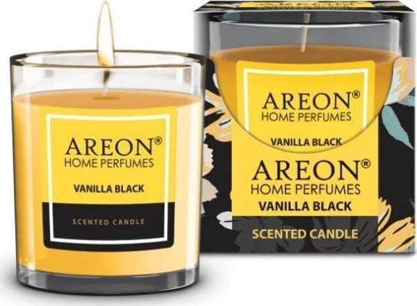 Areon Candles Vanilla Black Lüks Kokulu Mum - Image 1