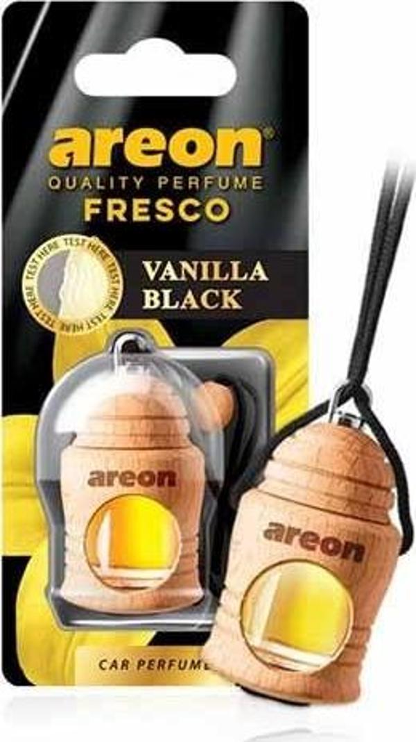 Areon Fresco Vanilla Black Oto Araç Kokusu - Image 1