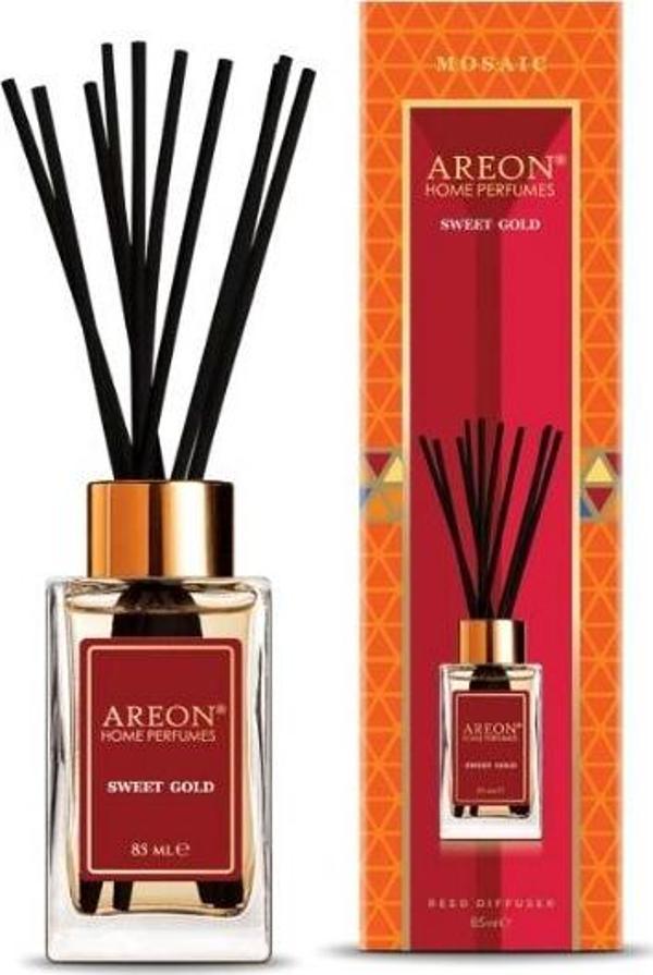 Areon Mosaic Sweet Gold 85 Ml Bambu Çubuklu Oda Kokusu - Image 1