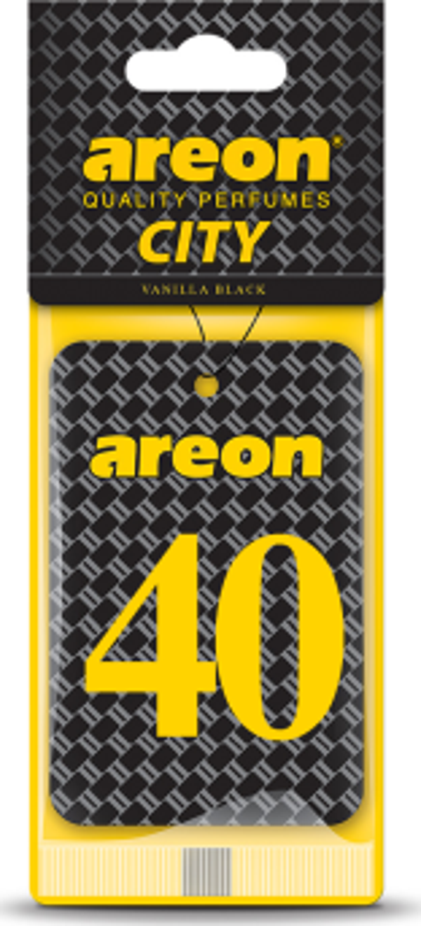 Areon City 40 Vanilla Black - Image 1
