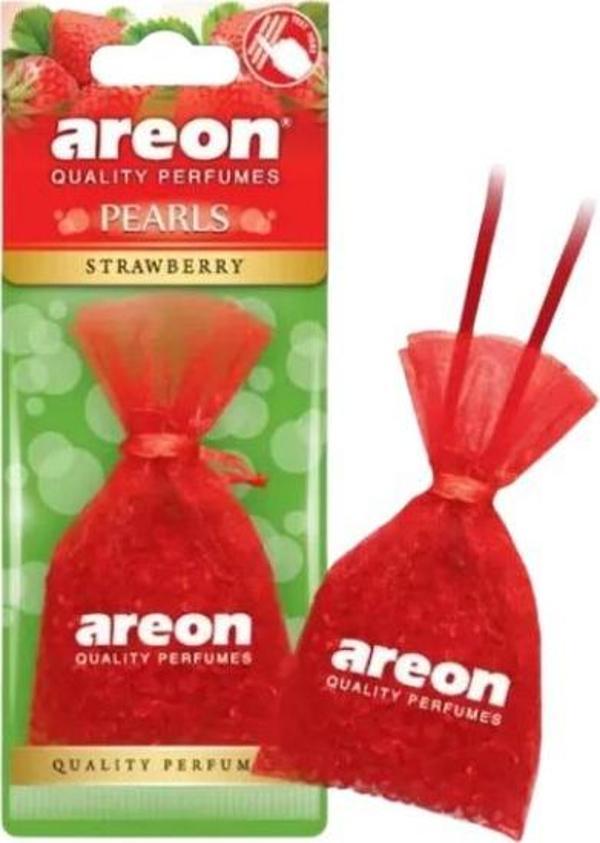 Areon Pearls Strawberry Oto Araç Kokusu - Image 1