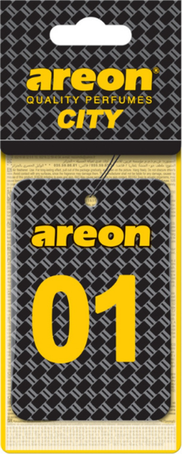Areon City Vanilla Black 01 Oto Araç Kokusu - Image 1