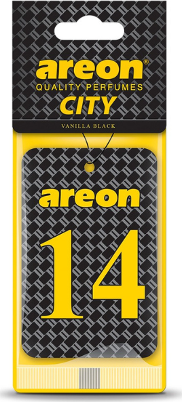 Areon City Vanilla Black 14 Oto Araç Kokusu - Image 1