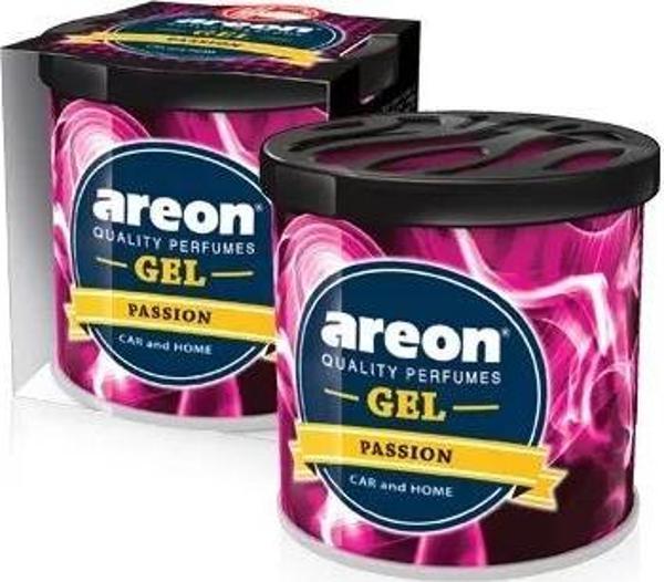 Areon Gel Can Passion Bardaklik Oto Araç Kokusu - Image 1