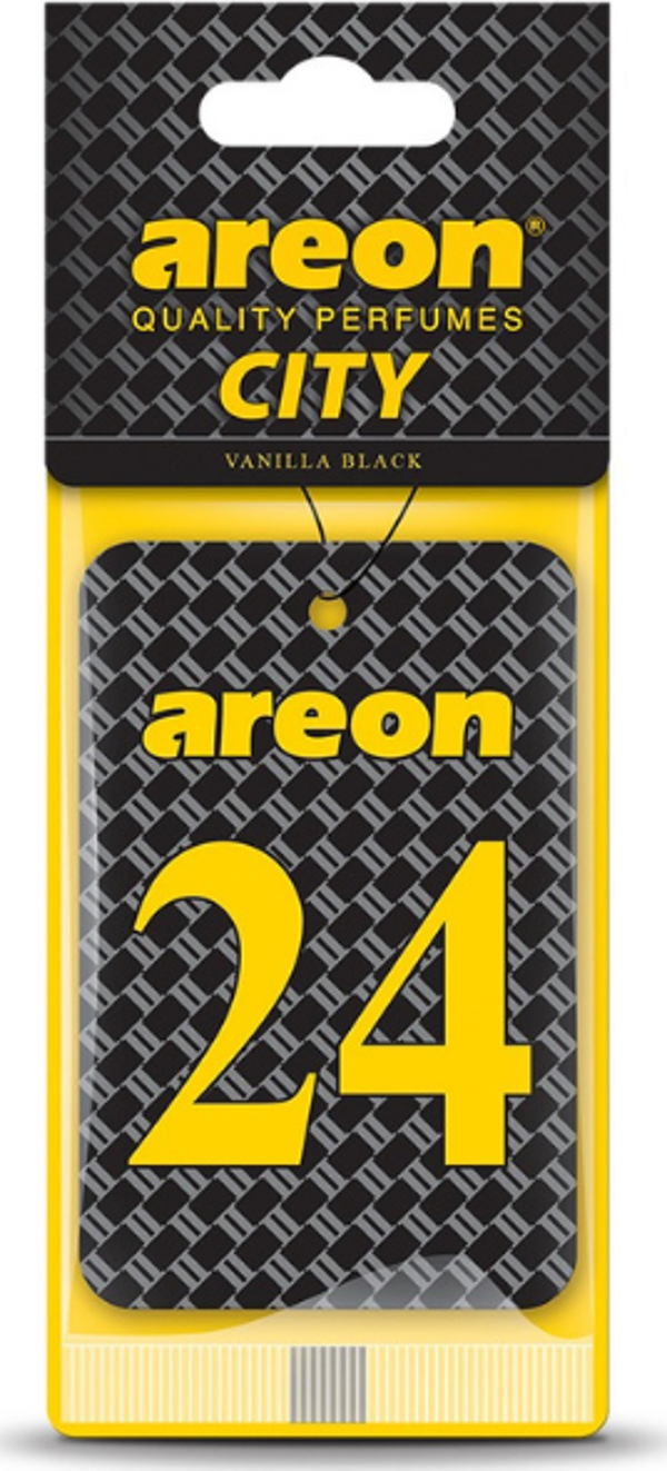 Areon City Vanilla Black 24 Oto Araç Kokusu - Image 1
