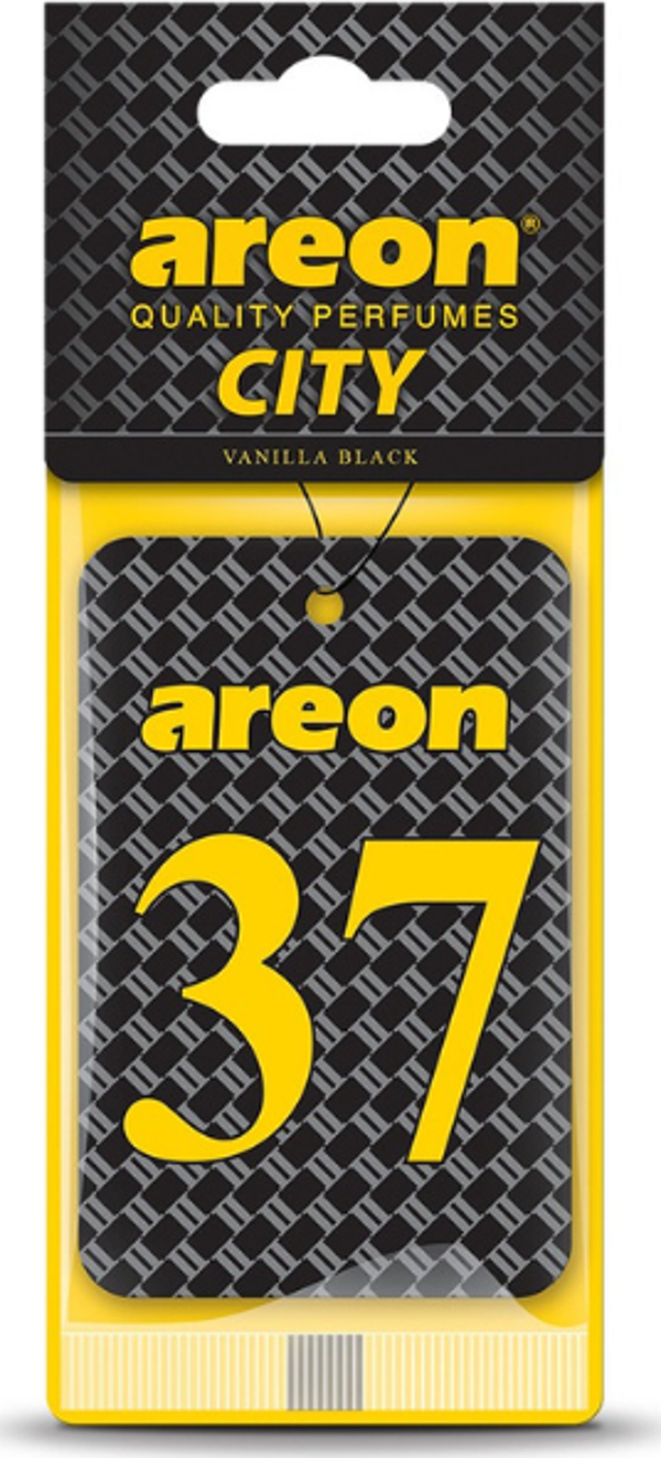 Areon City Vanilla Black 37 Oto Araç Kokusu - Image 1