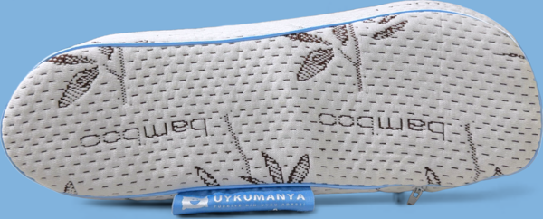 Uykumanya Uykucu Comfort Bamboo Visco S Yastık 60x40/11/10 - Image 1