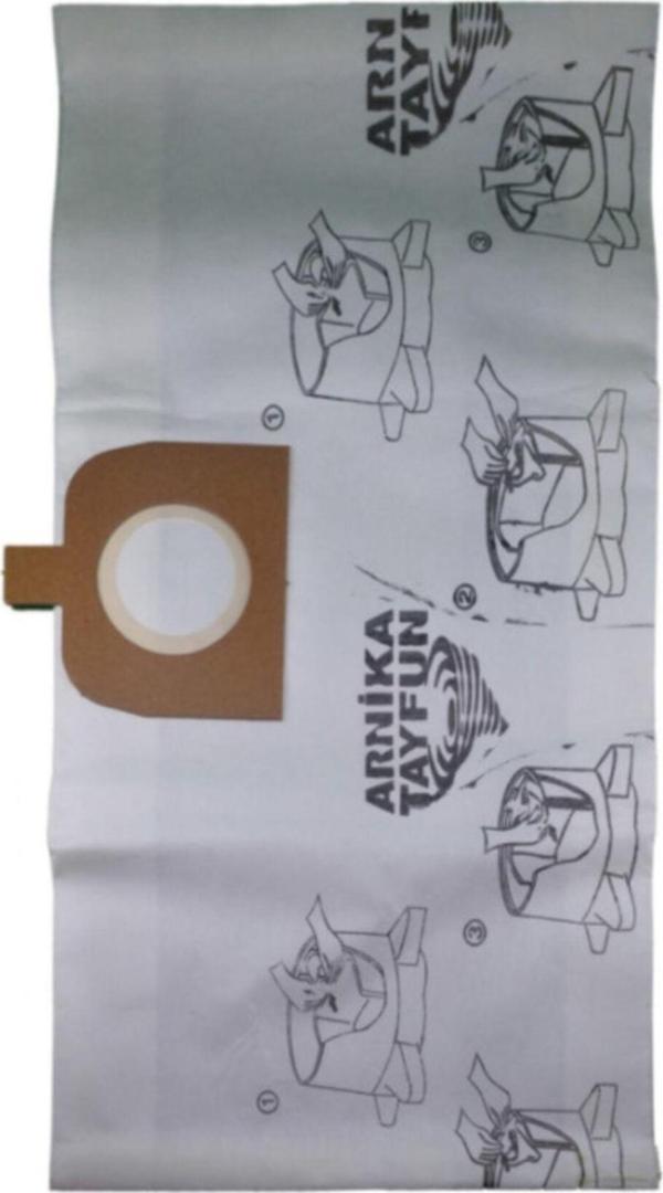 Arnica Tayfun Uyumlu Süpürge Kağıt Toz Torbası (10 Adet) - Image 1