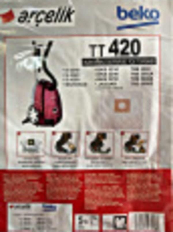Beko Tt 420 S 4240 Toz Torbası (25Adet) Microban Jaguar - Image 1