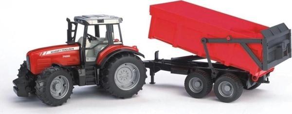 Nessiworld  Massey Ferguson 7480 Traktör Ve Römork - Image 1