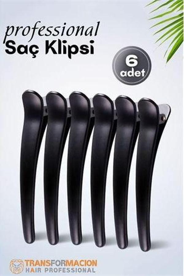 Kuaför Saç Klipsi - Profesyonel Toka 6 lı SET - Image 1