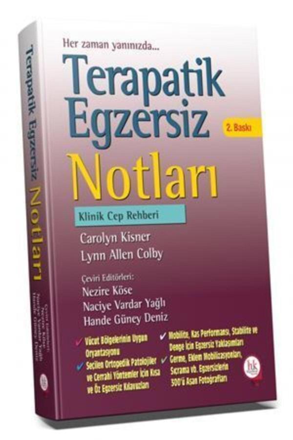 Terapatik Egzersiz Notları Hipokrat Yayınevi - Hipokrat Kitabevi - Image 1